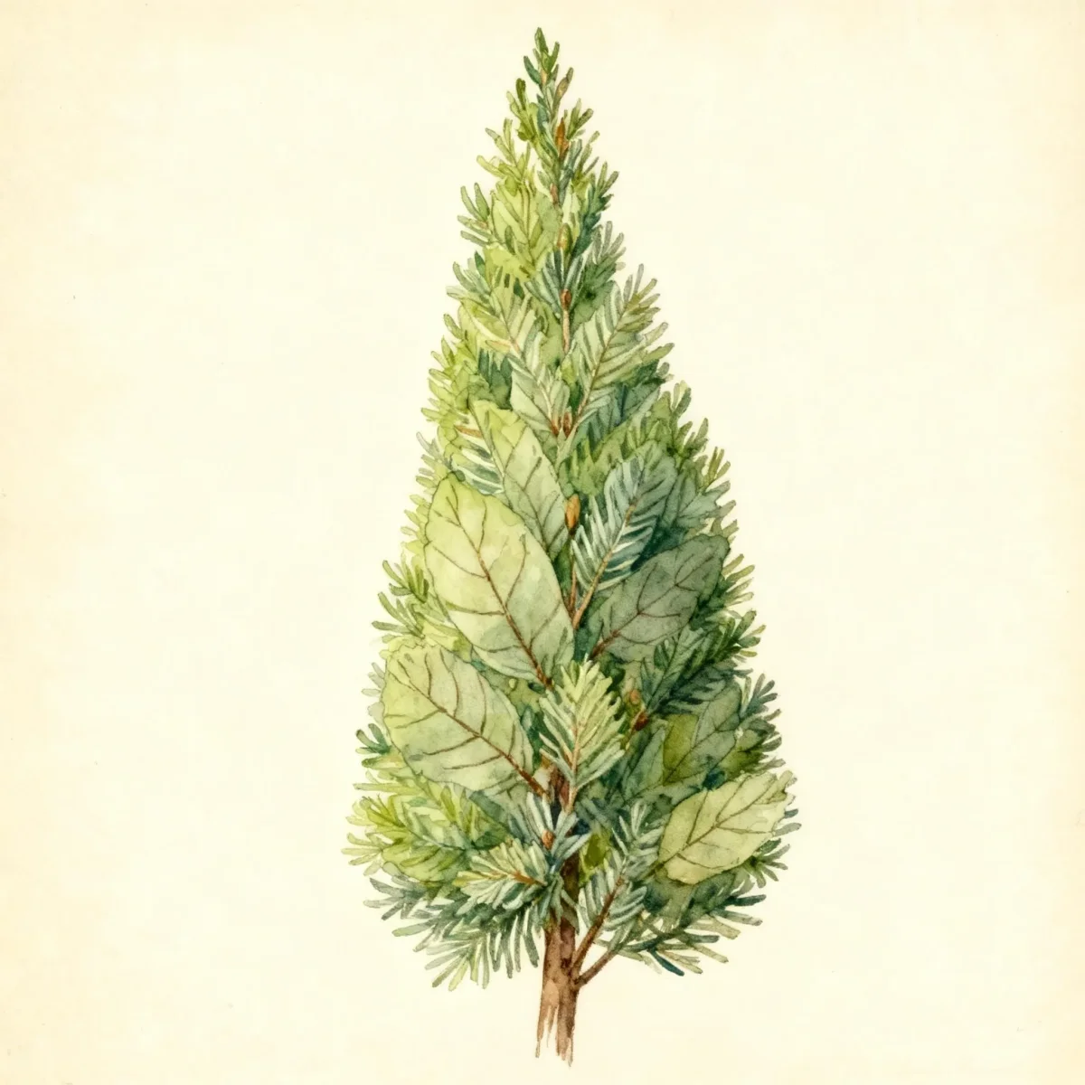 Common juniper (Juniperus communis 'Gold Cone')