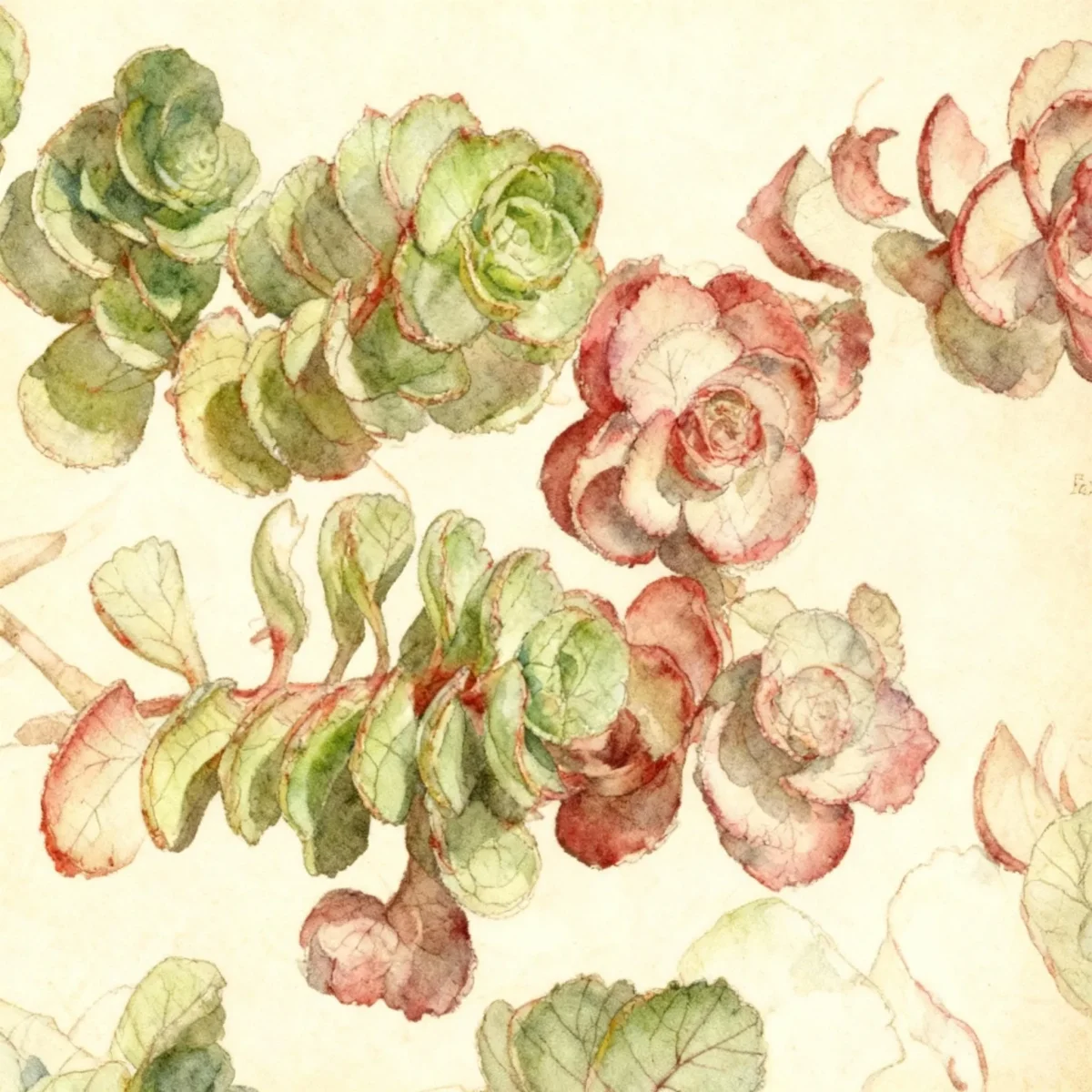 Caucasian stonecrop (Sedum spurium 'Fuldaglut')