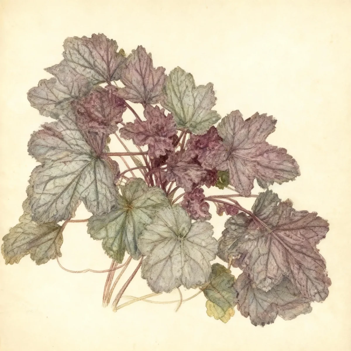 Coral bells (Heuchera 'Regina')