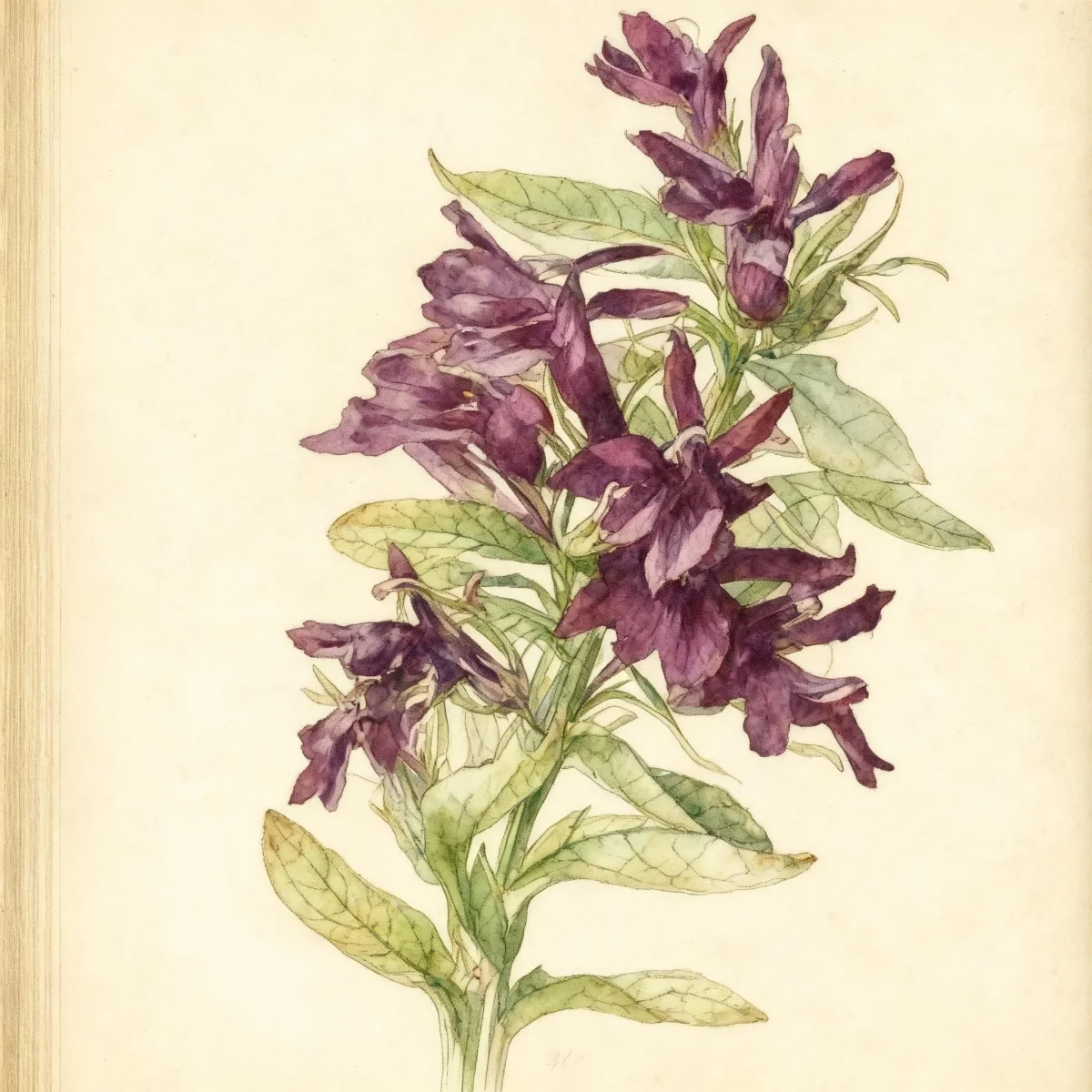 Lobelia (Lobelia 'Purple Towers')