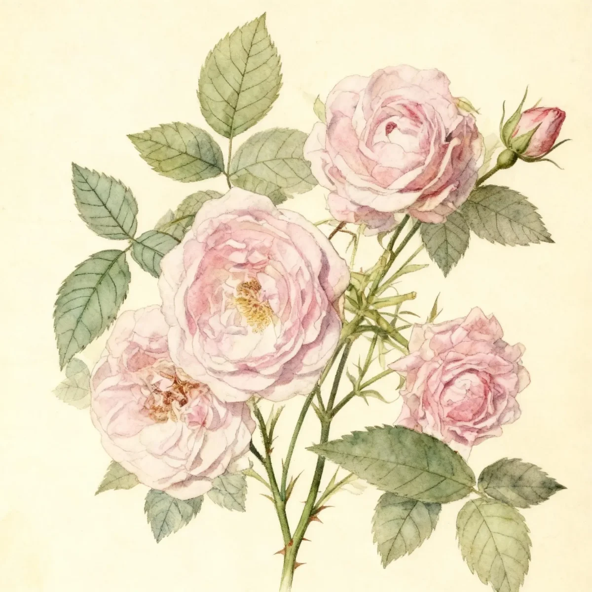 Climbing miniature rose