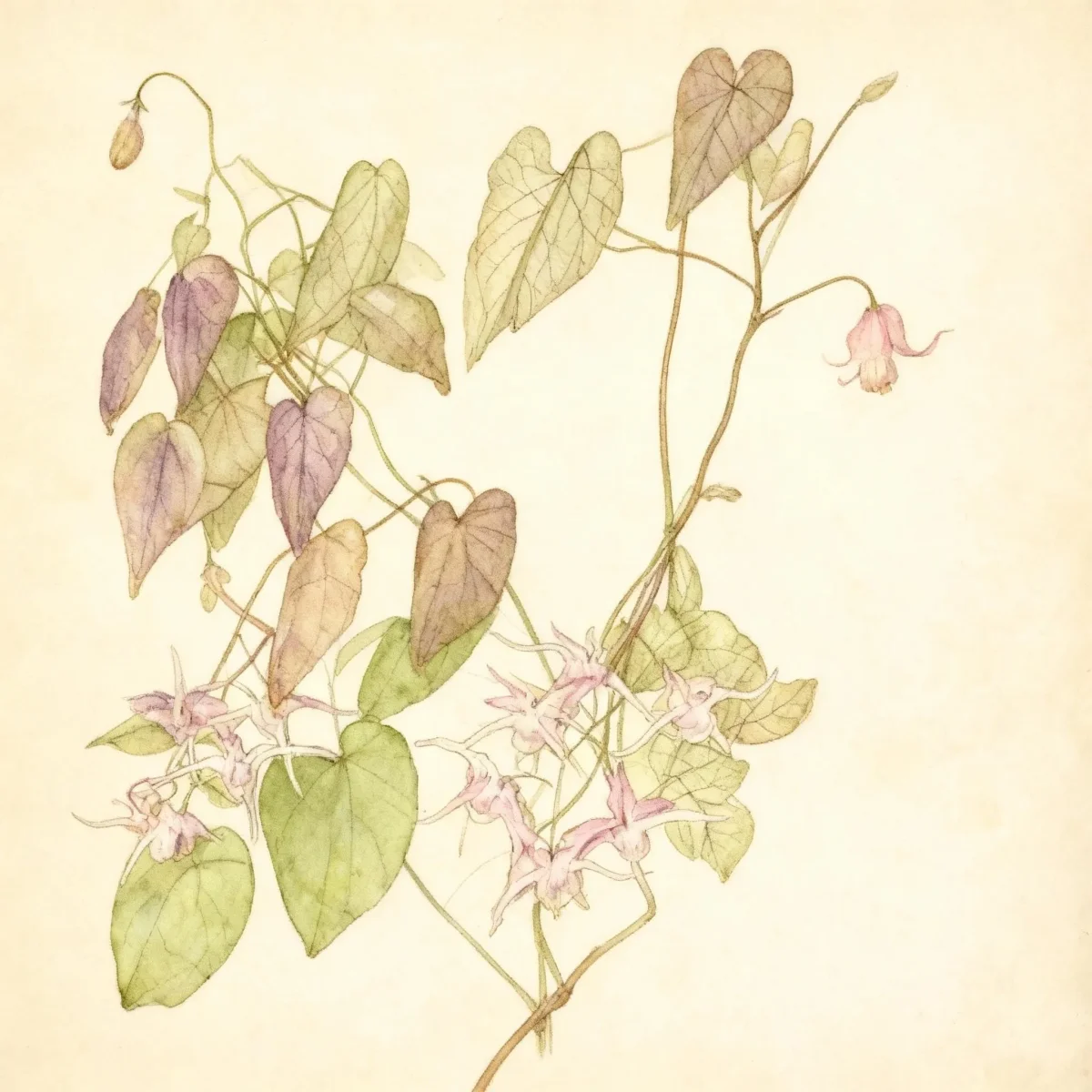 Bishop's hat (Epimedium 'Tama-no-genpei')