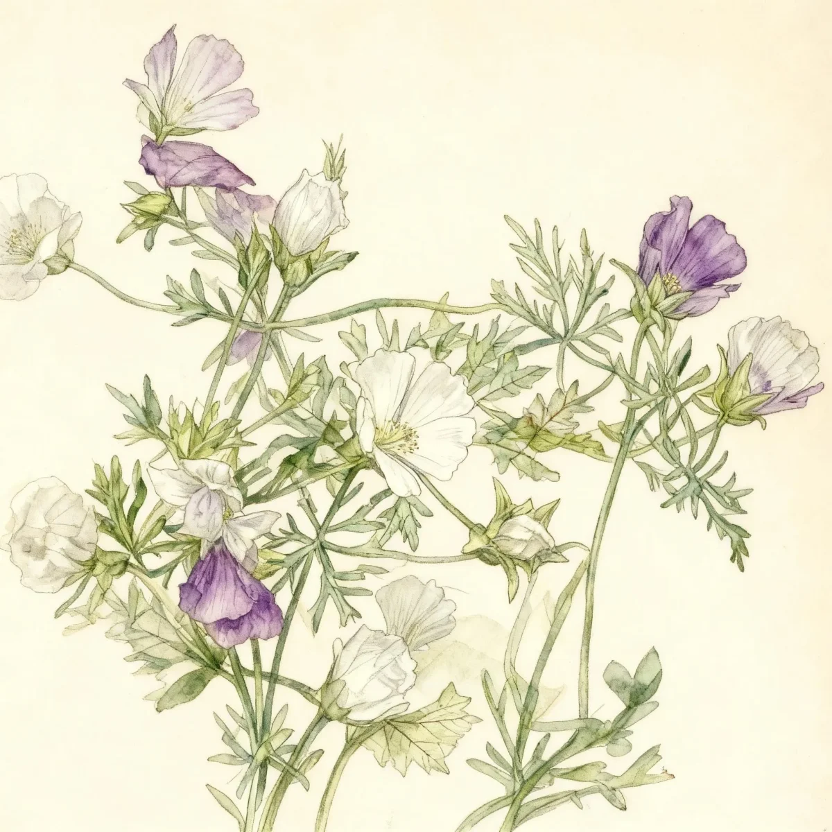 Prairie poppy mallow (Callirhoe alcaeoides 'Logan Calhoun')