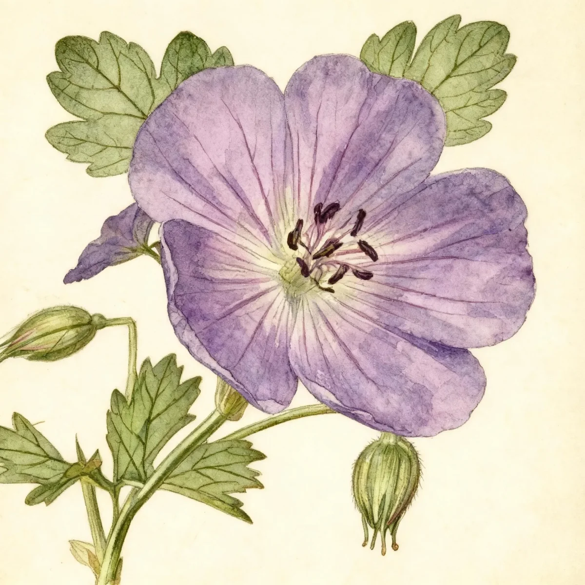 Cranesbill (Geranium 'Gerwat' ROZANNE)