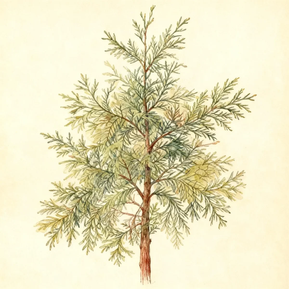 Western red cedar (Thuja plicata 'Hogan')