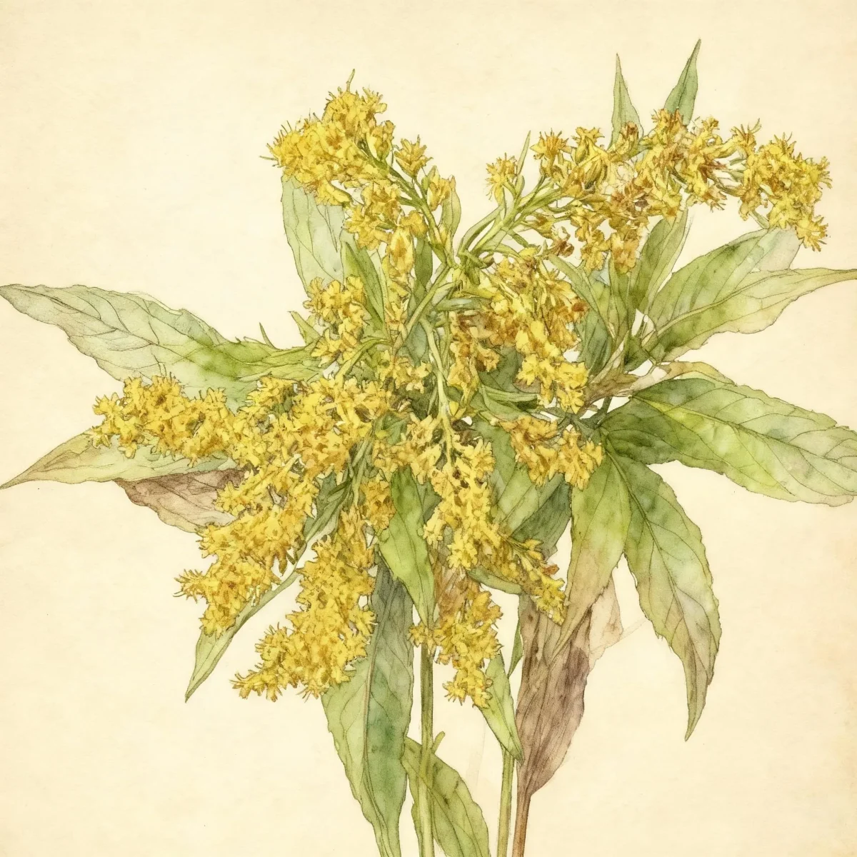 Goldenrod (Solidago 'Peter Pan')