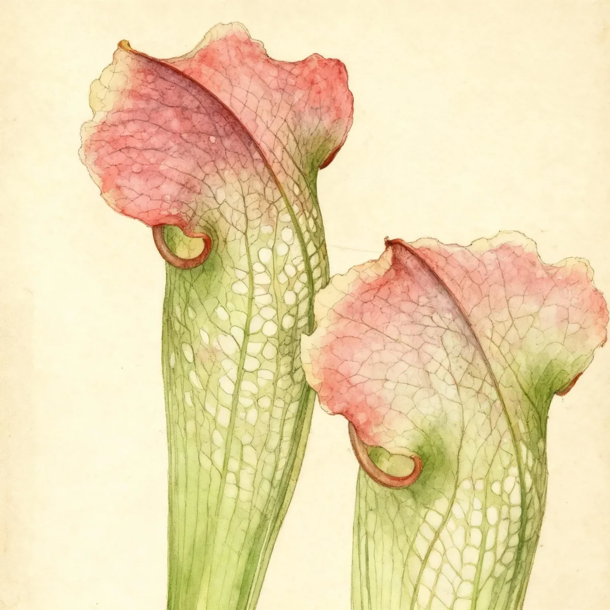 Hooded pitcher plant (Sarracenia minor 'Okee Giant')