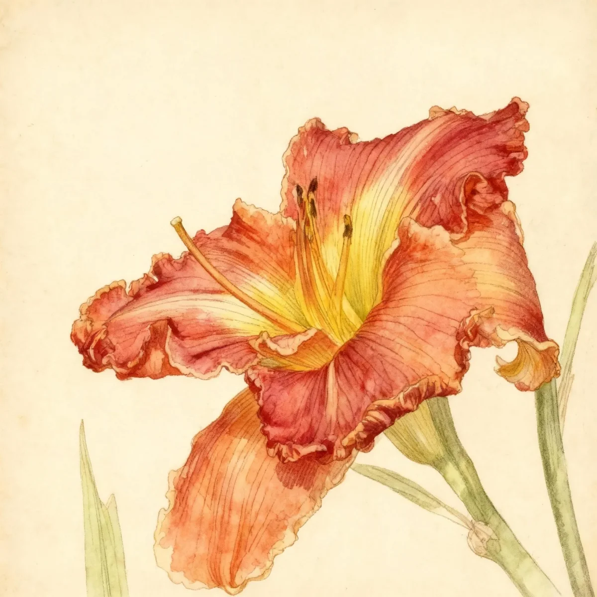 Tetraploid daylily