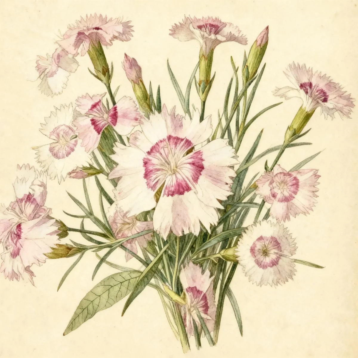 Pink (Dianthus 'Ipswich Pink')