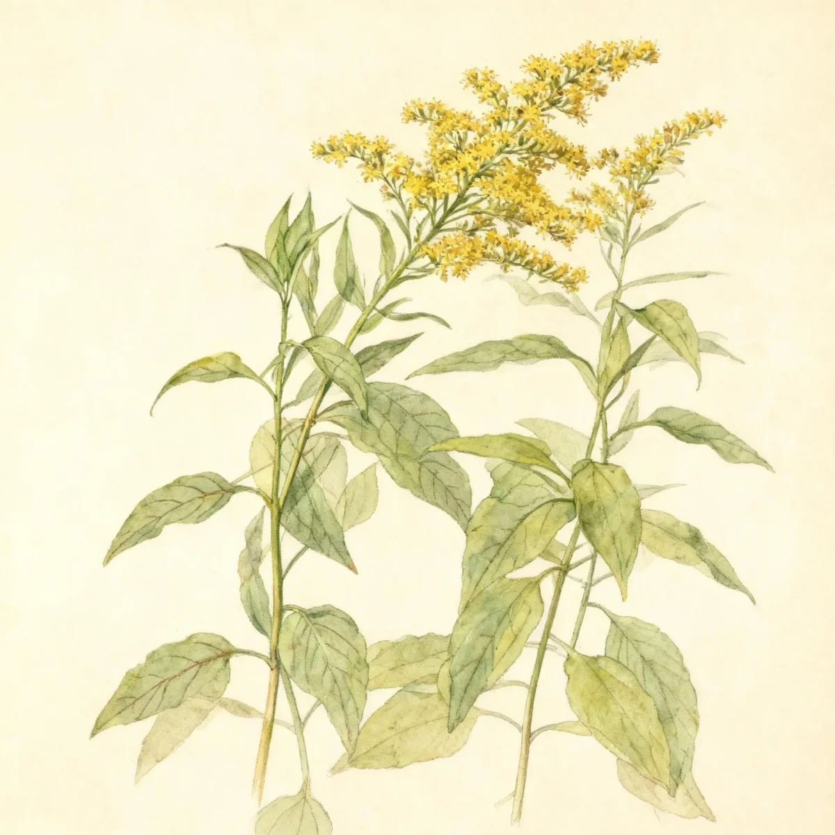Goldenrod (Solidago 'Gold Spangles')