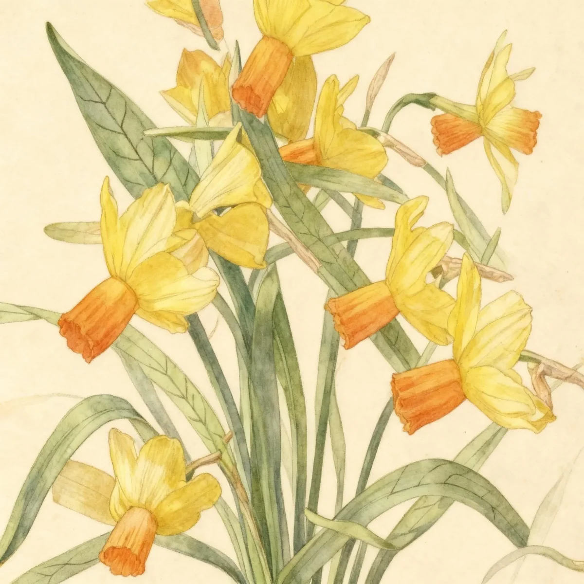 Cyclamineus daffodil