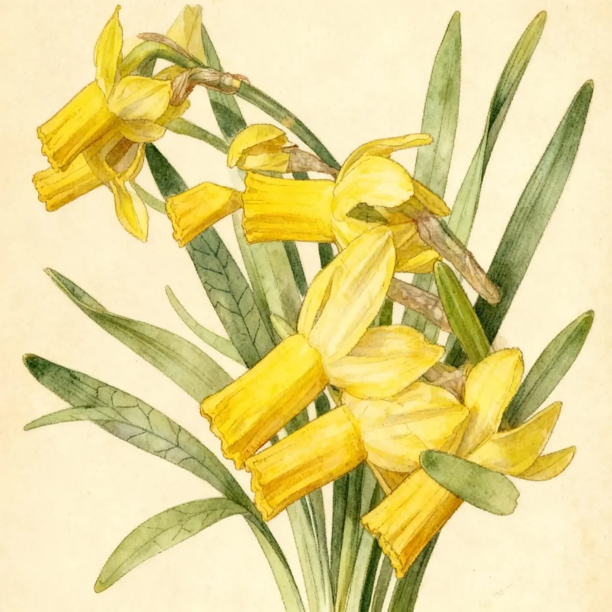 Cyclamineus daffodil
