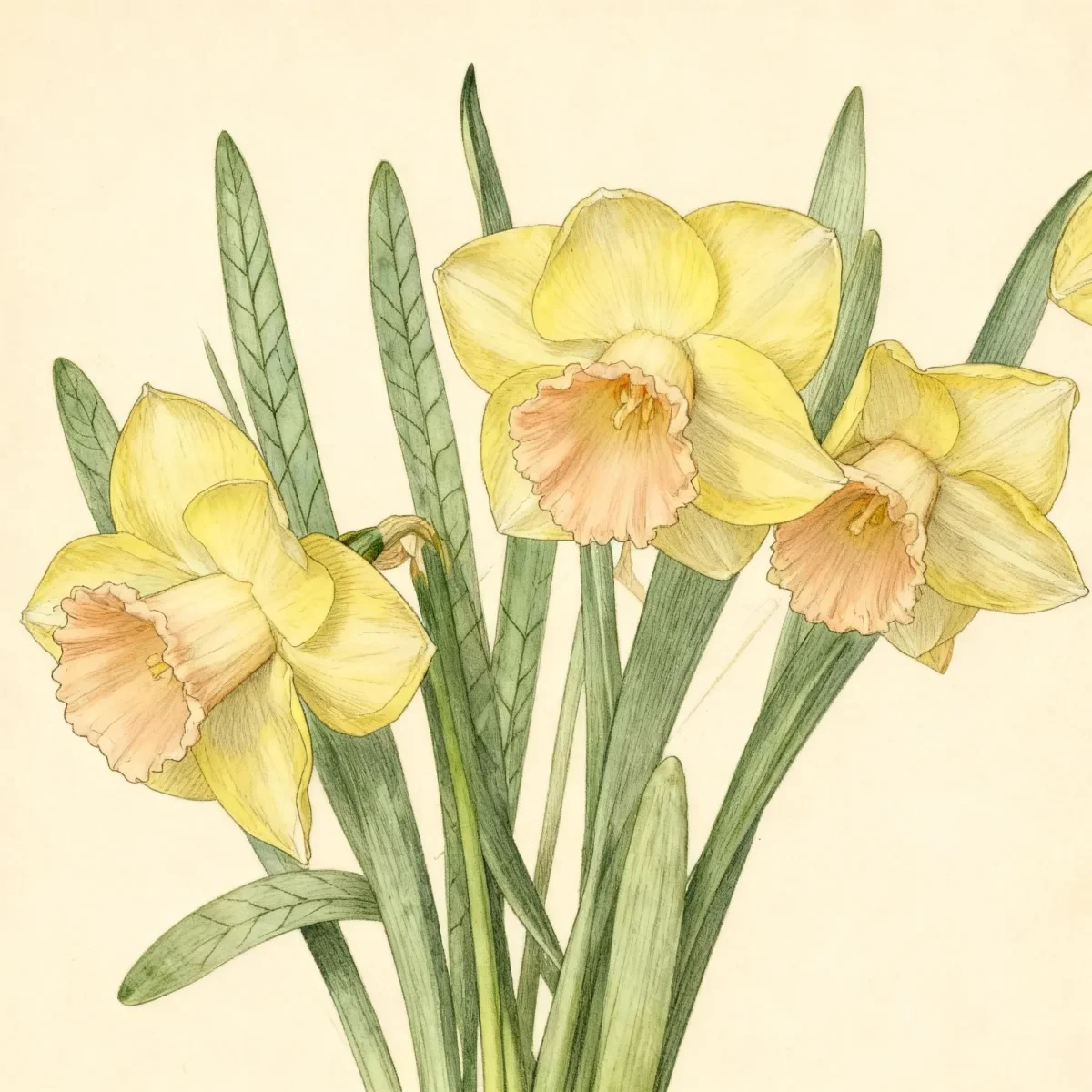 Large-cupped daffodil
