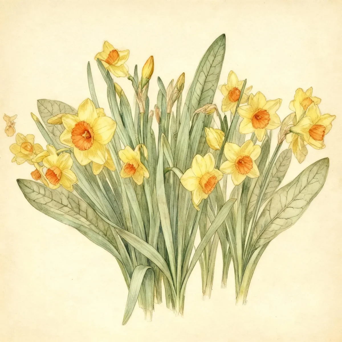 Large-cupped daffodil