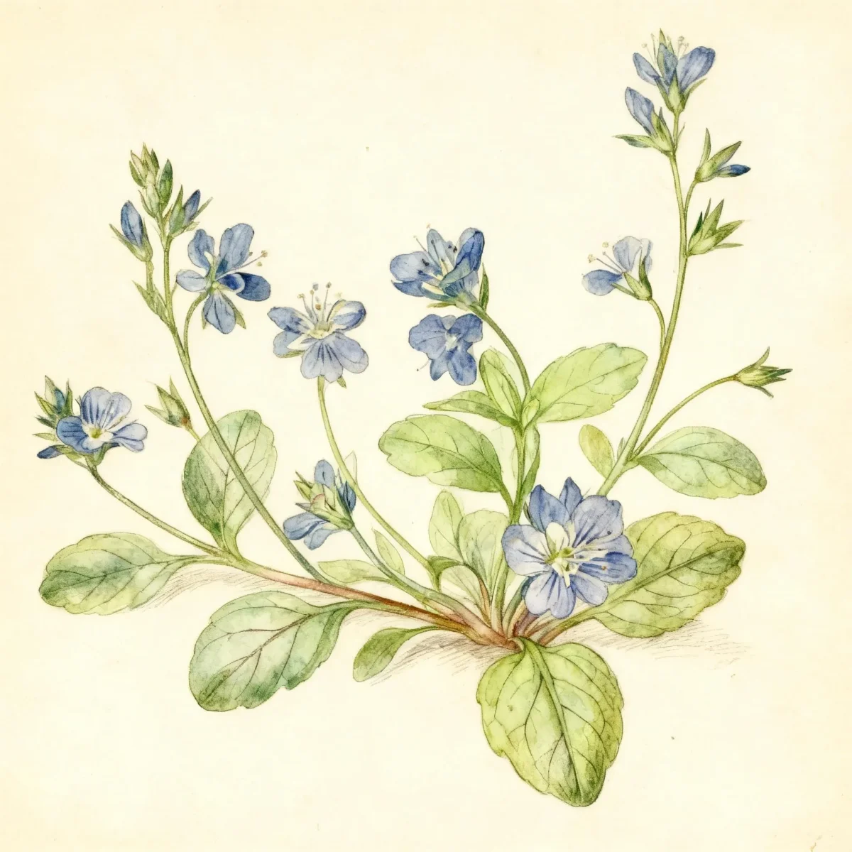 Prostrate speedwell (Veronica prostrata 'Trehane')