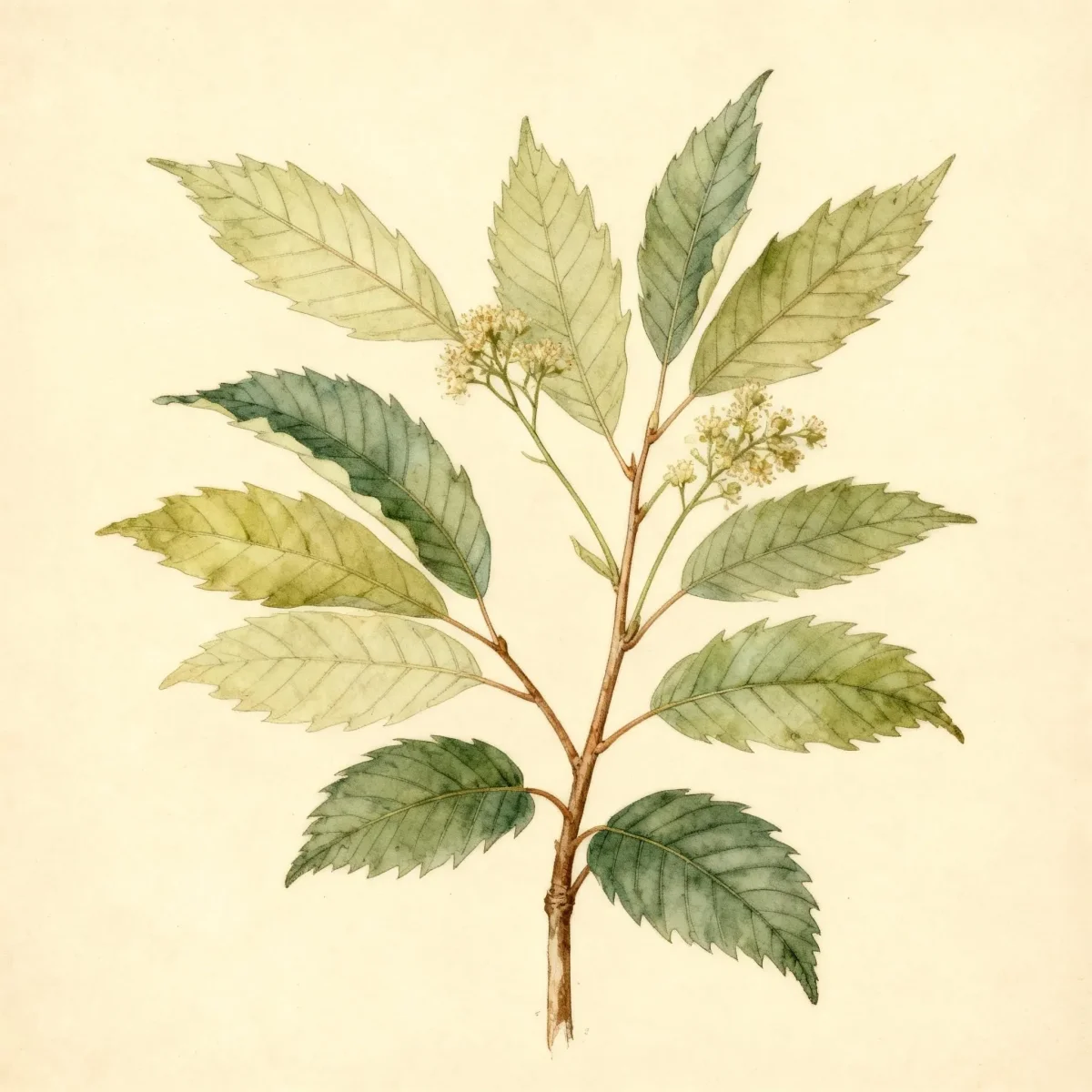 Japanese zelkova (Zelkova serrata 'Village Green')