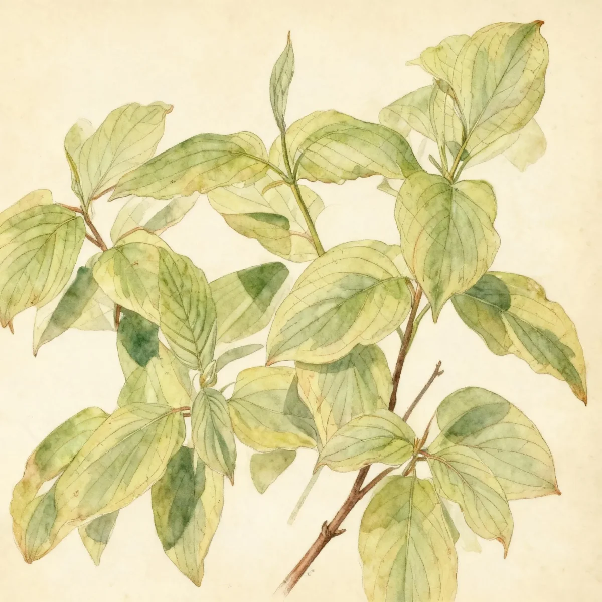 Tatarian dogwood (Cornus alba 'Spaethii')