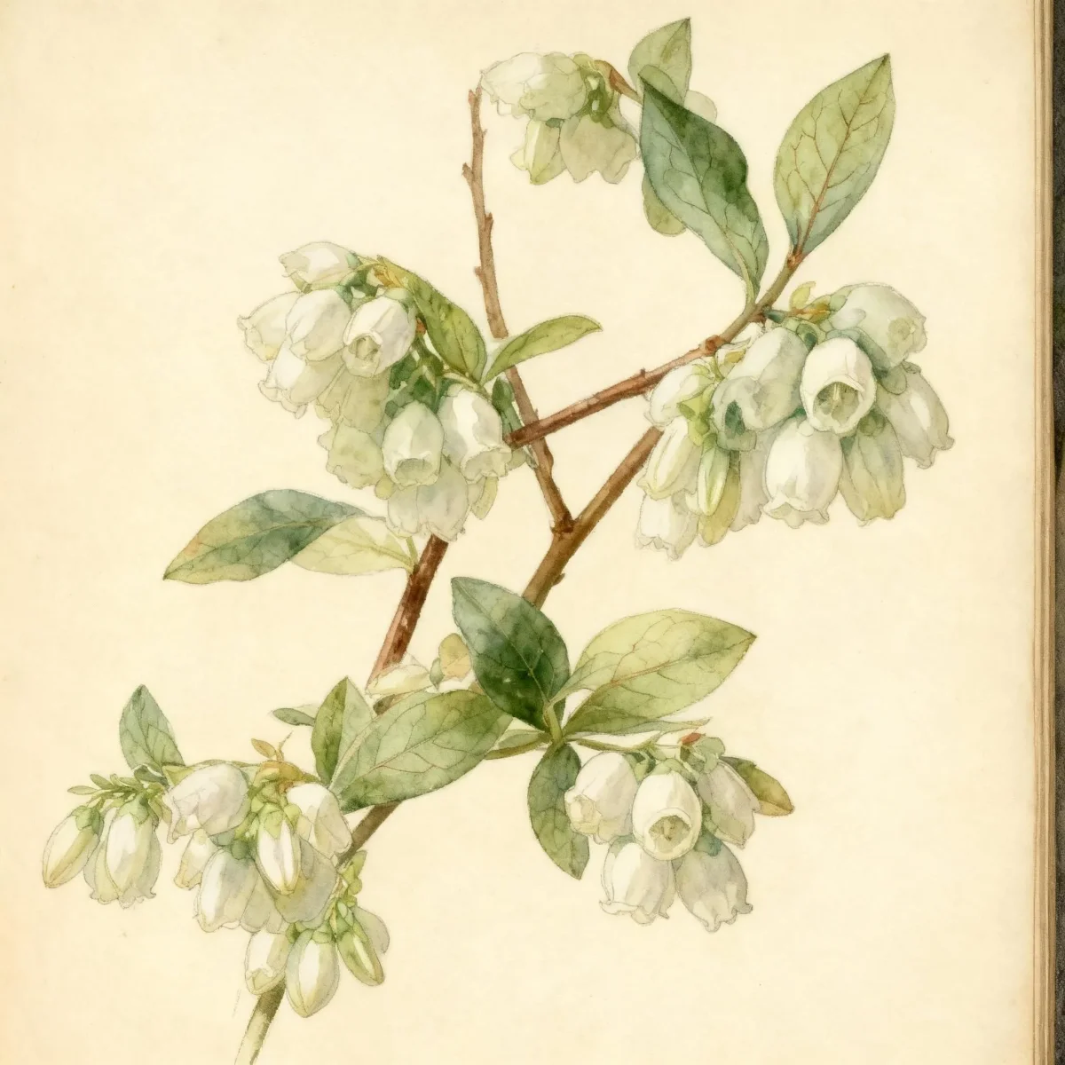 Highbush blueberry (Vaccinium corymbosum 'Chandler')