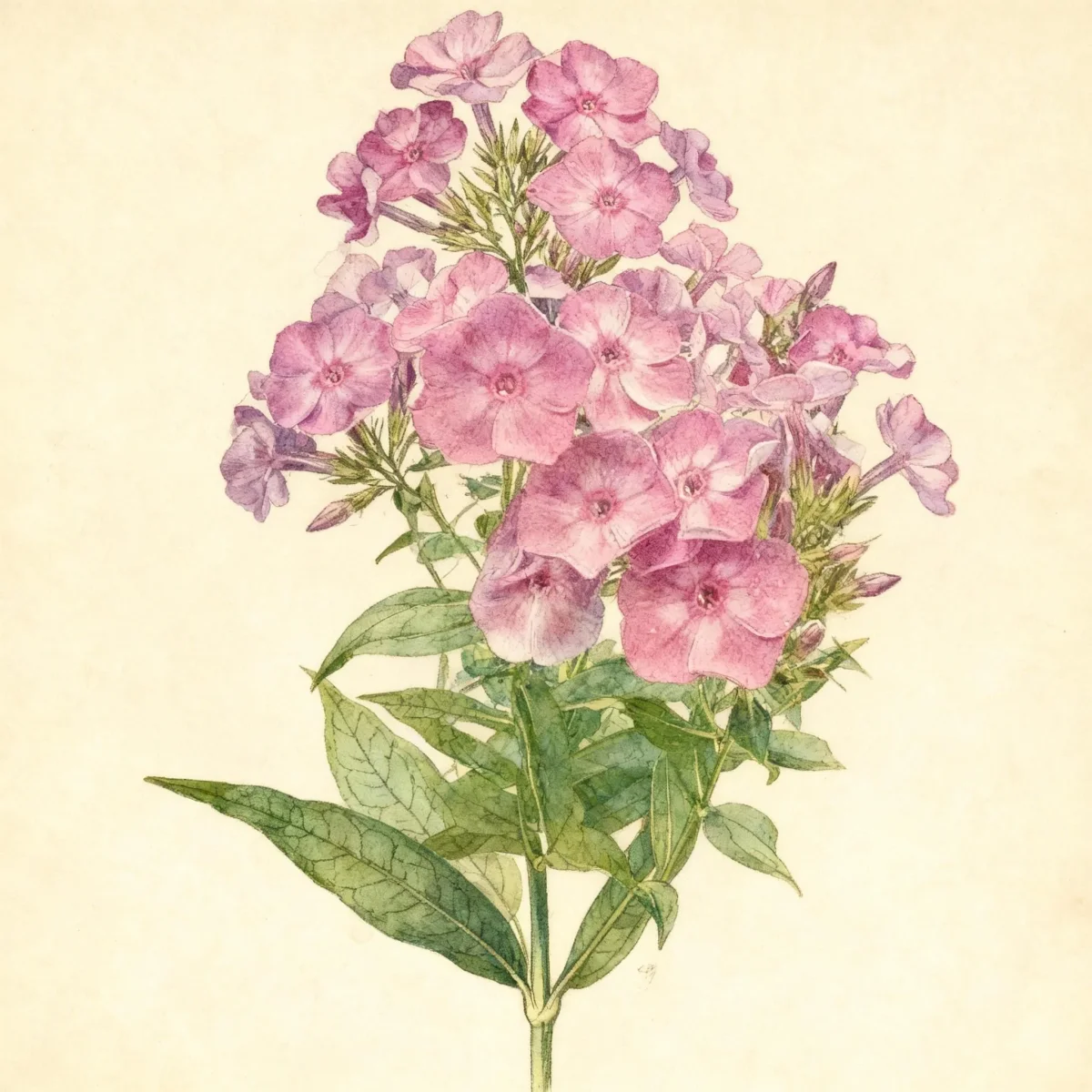 Garden phlox (Phlox paniculata 'Laura')