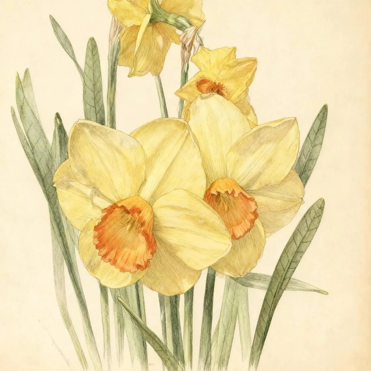 Large-cupped daffodil