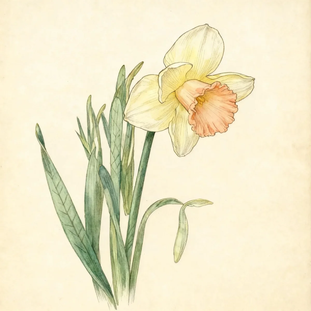 Large-cupped daffodil