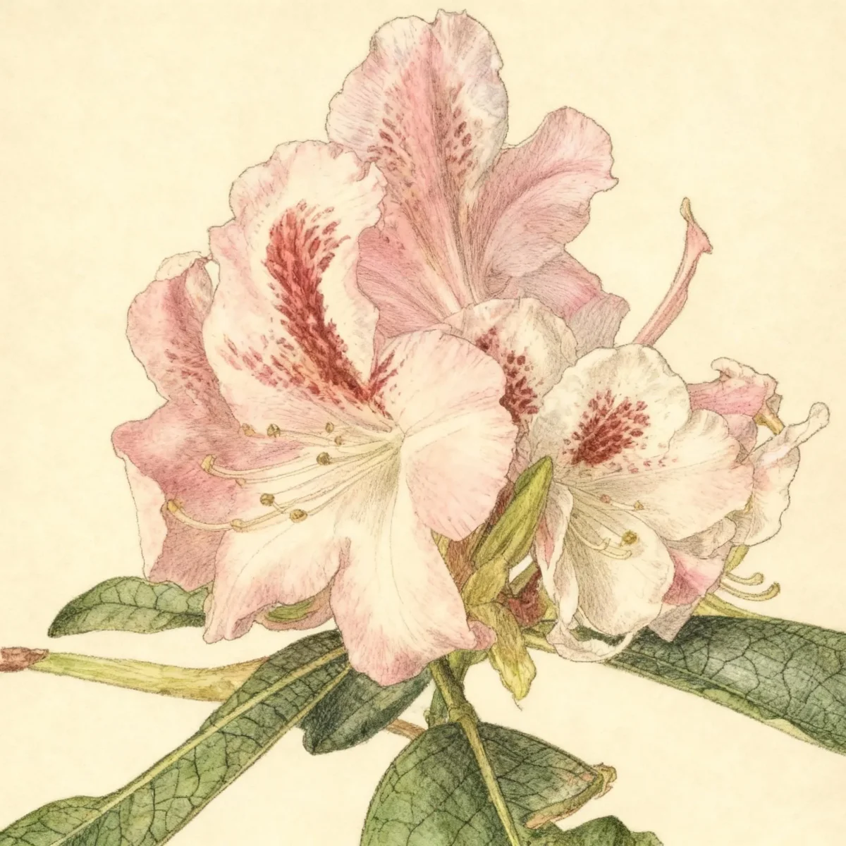 Azalea (Rhododendron 'Mrs. Furnivall')