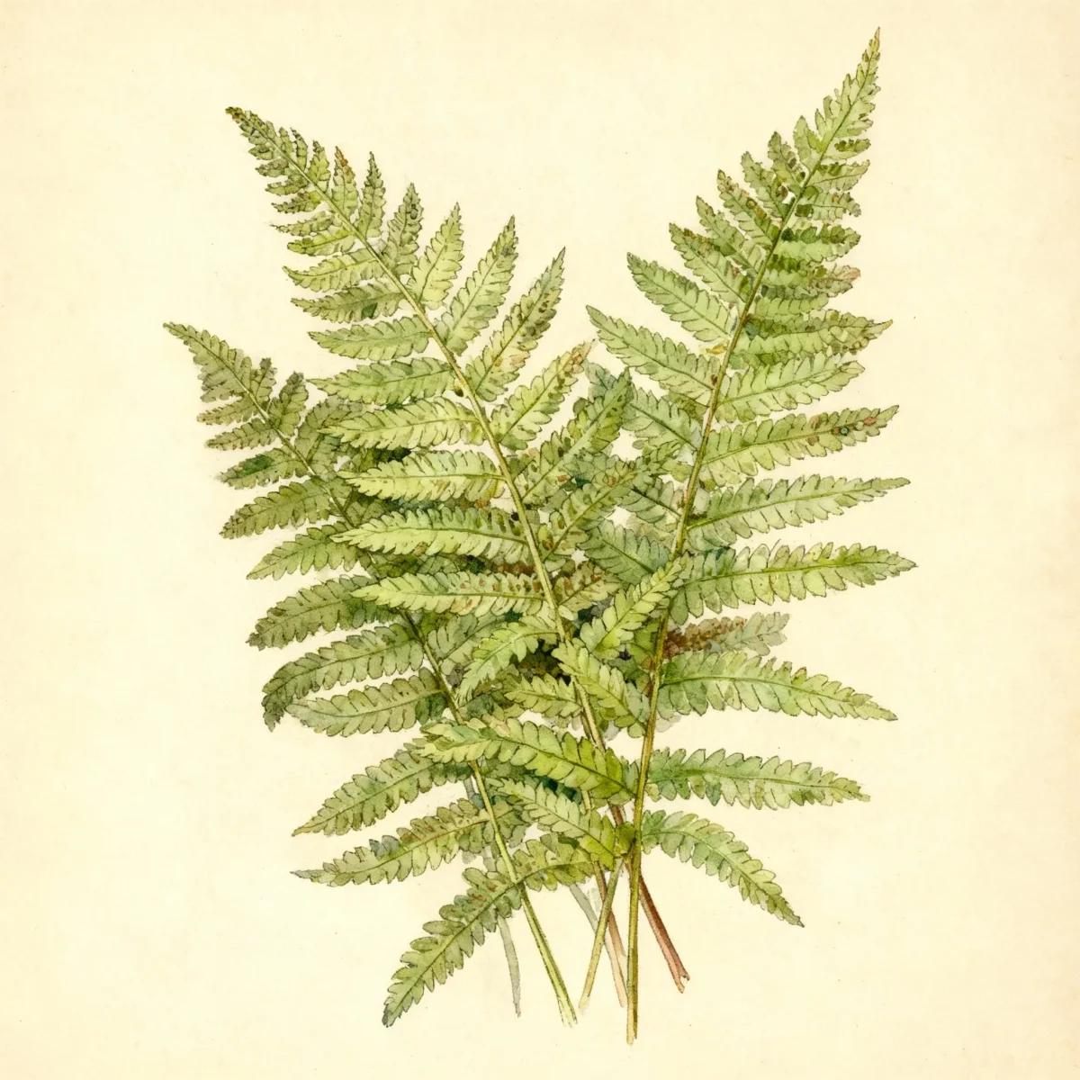 Male fern (Dryopteris filix-mas 'Barnesii')