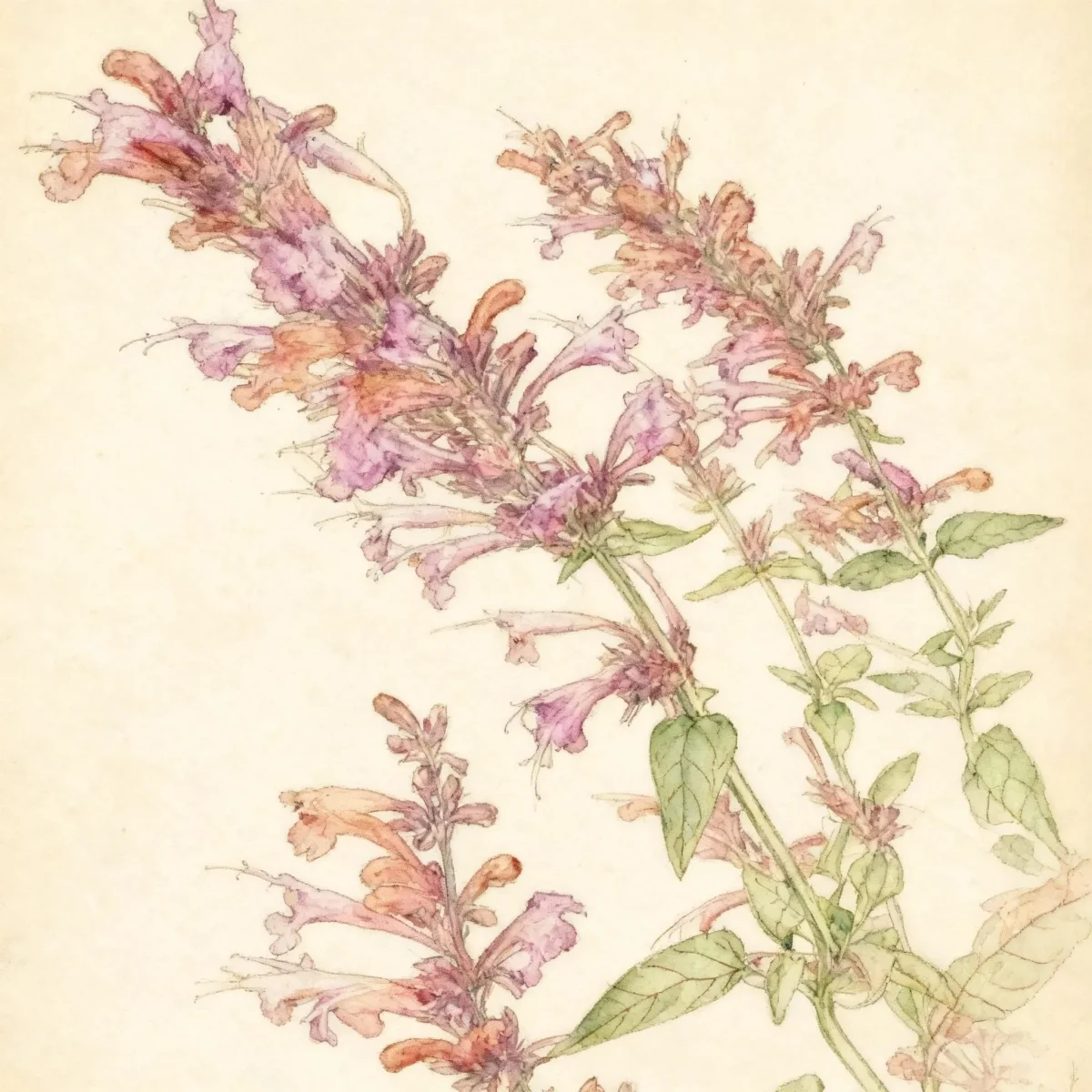Giant hyssop (Agastache 'Summer Breeze')