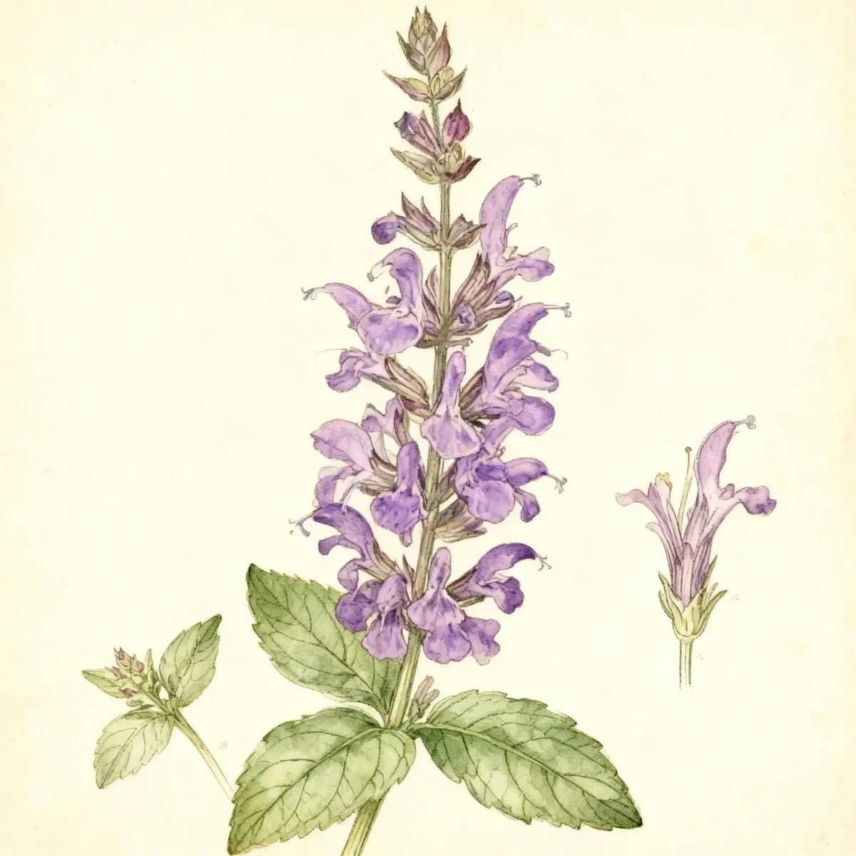 Sage (Salvia nemorosa 'Marcus')