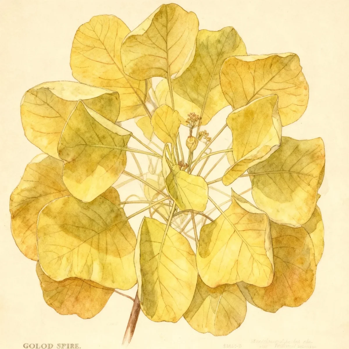 Smoketree (Cotinus coggygria 'Ancot' GOLDEN SPIRIT)