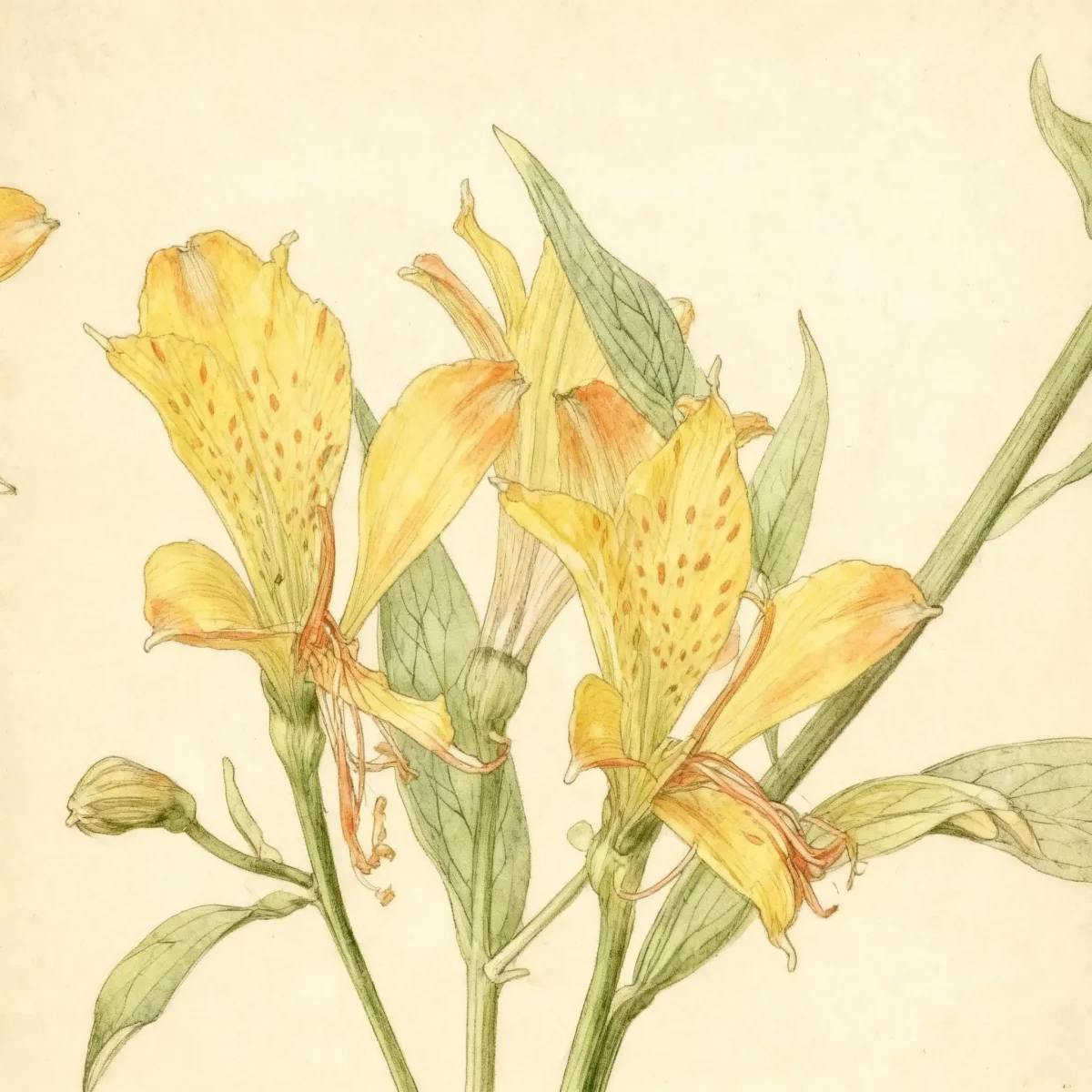 Lily of the Incas (Alstroemeria 'Sweet Laura')