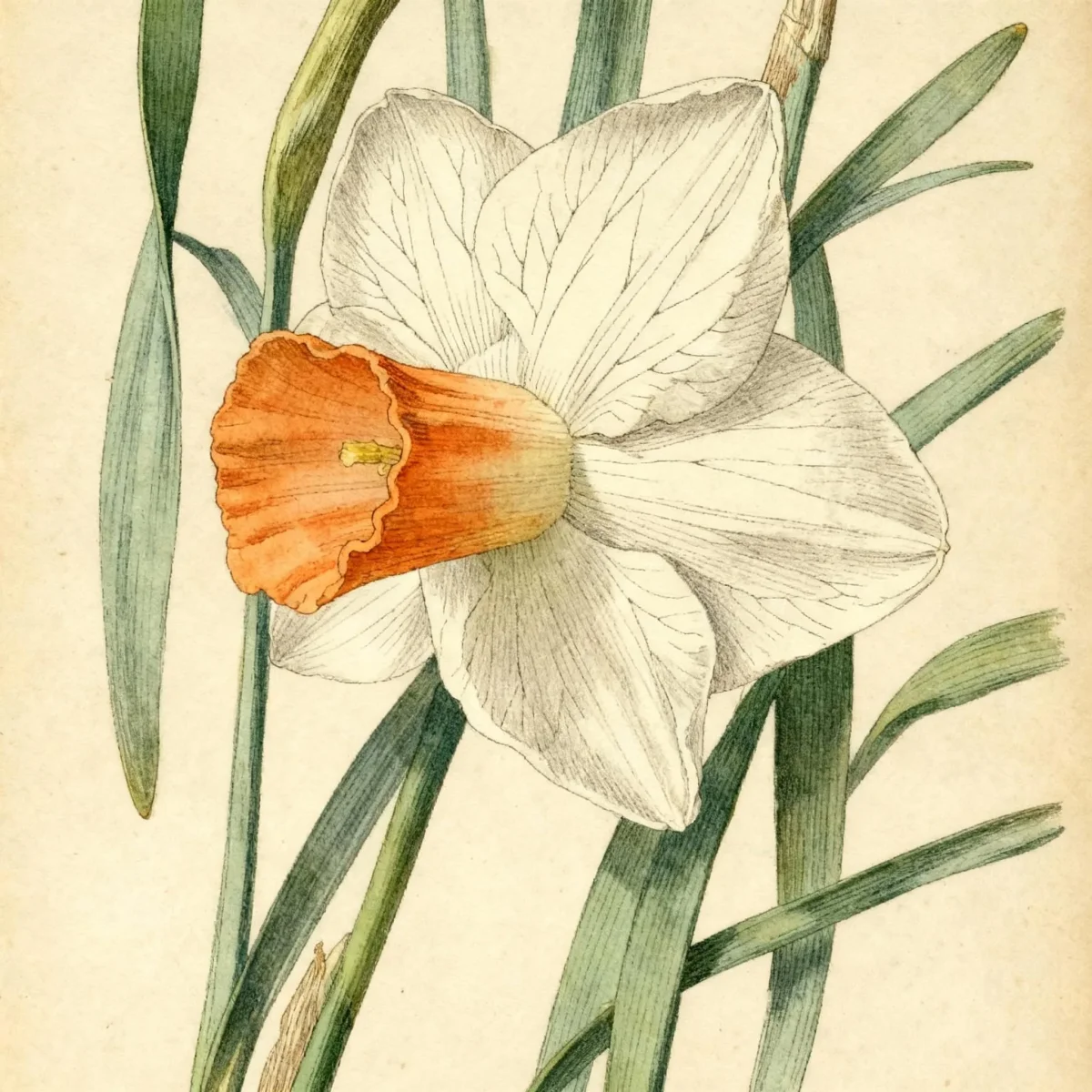Large-cupped daffodil