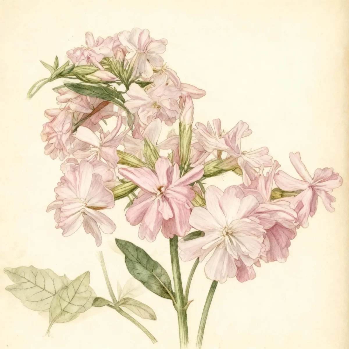 Soapwort (Saponaria officinalis 'Flore Pleno')