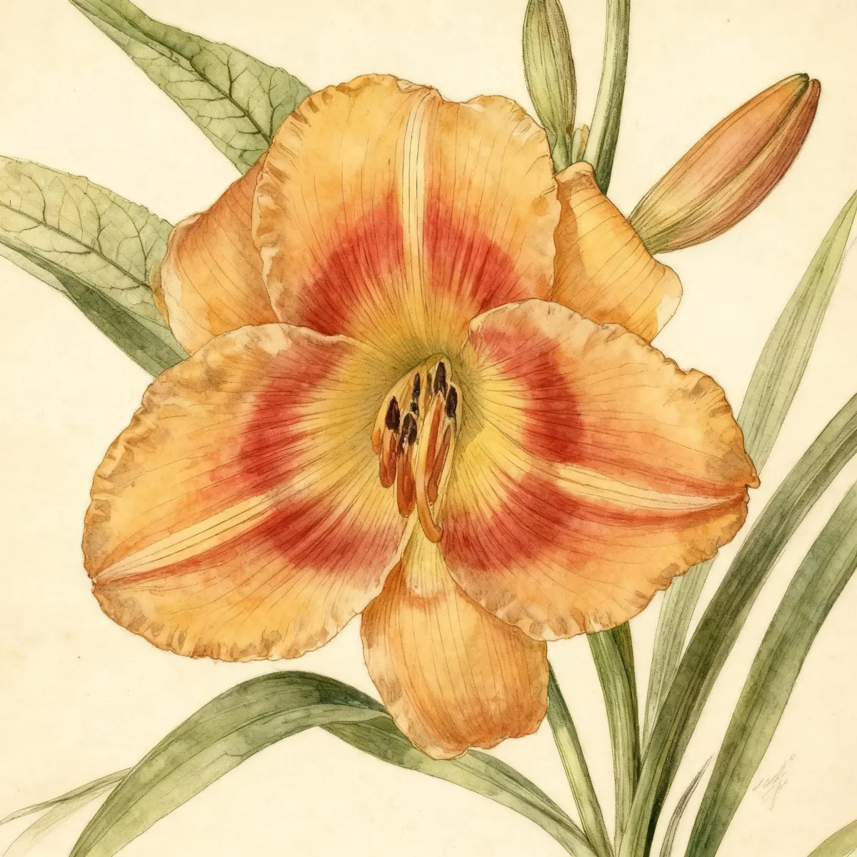 Tetraploid daylily