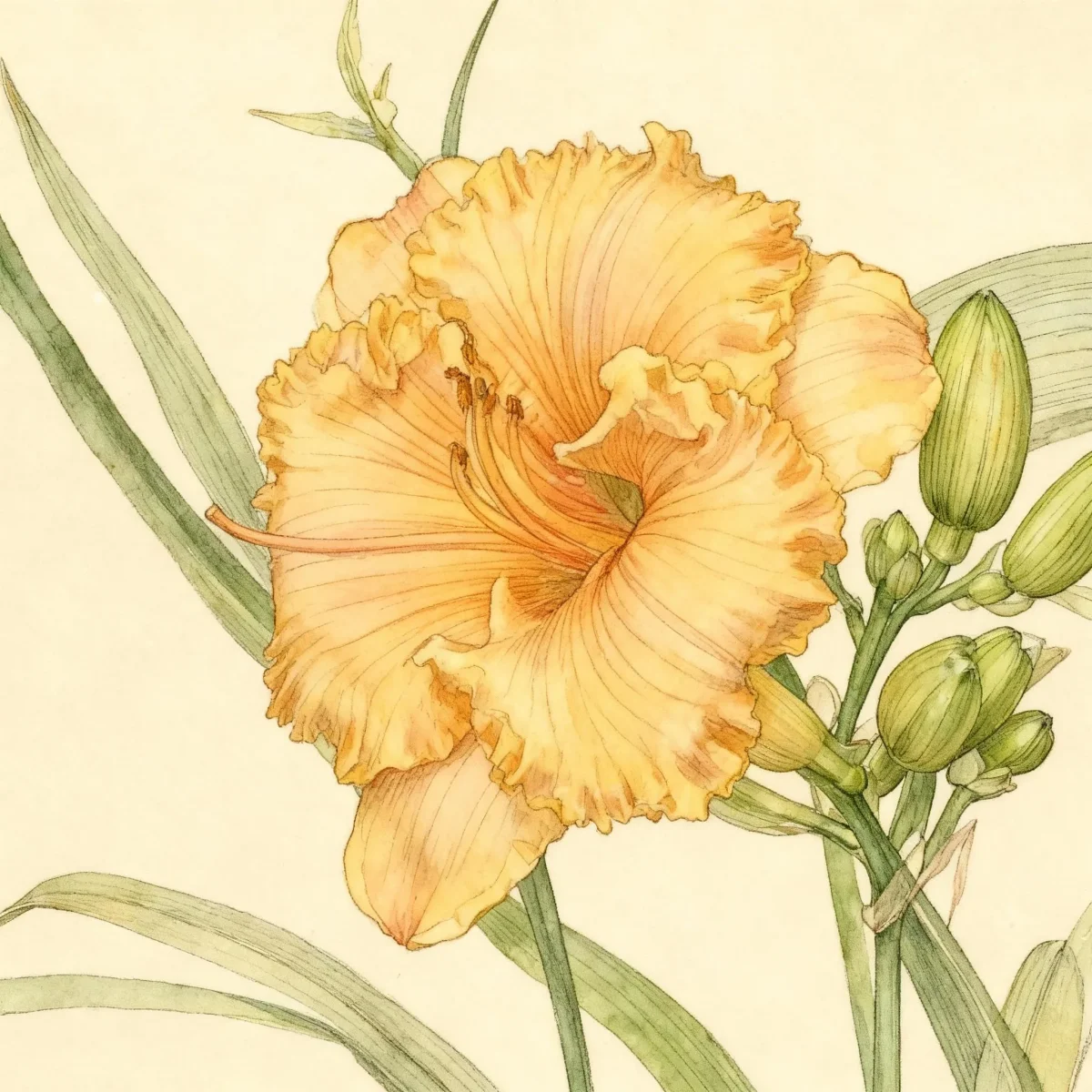 Tetraploid daylily