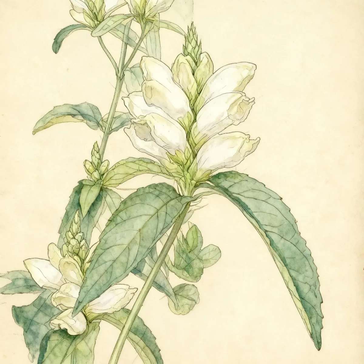 Turtlehead (Chelone glabra 'Black Ace')