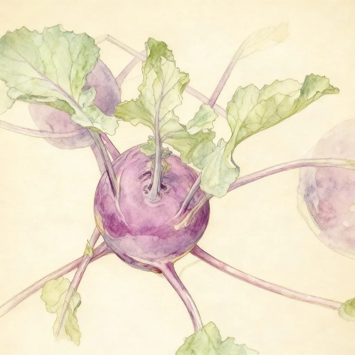 Kohlrabi (Brassica oleracea (Gongylodes Group))