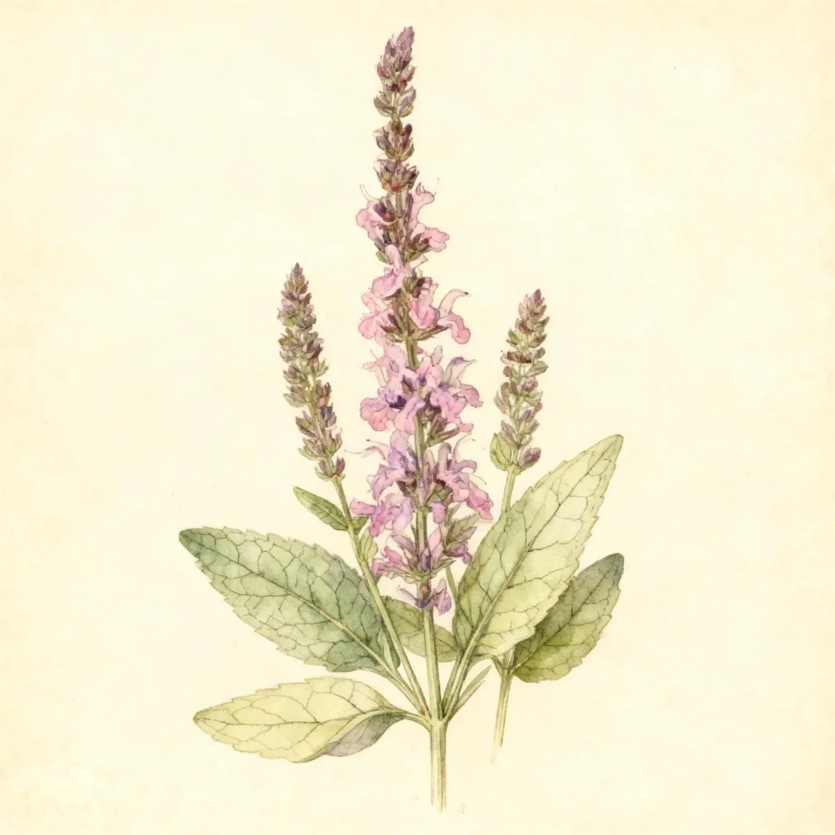 Sage (Salvia nemorosa 'Sensation Rose')