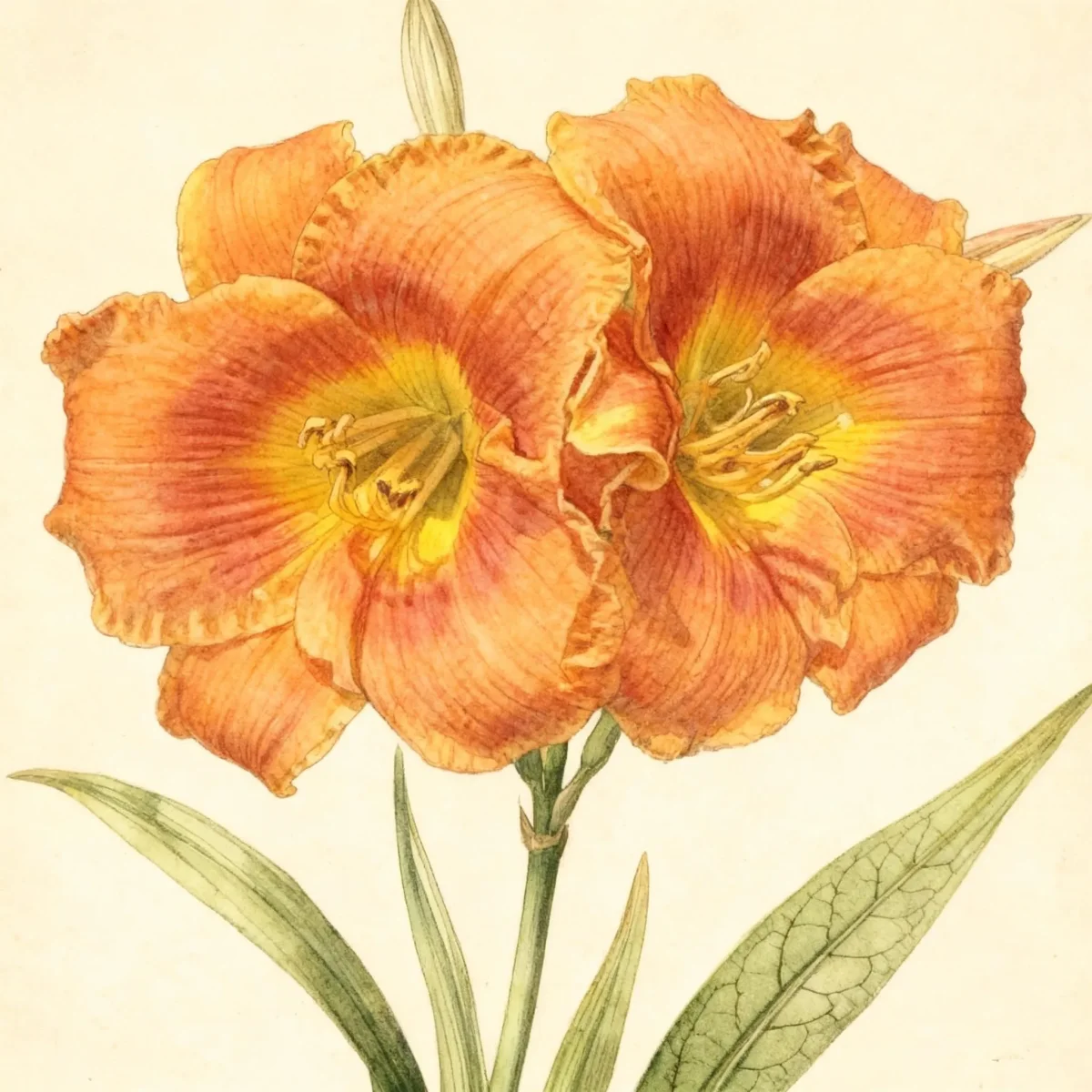 Tetraploid daylily