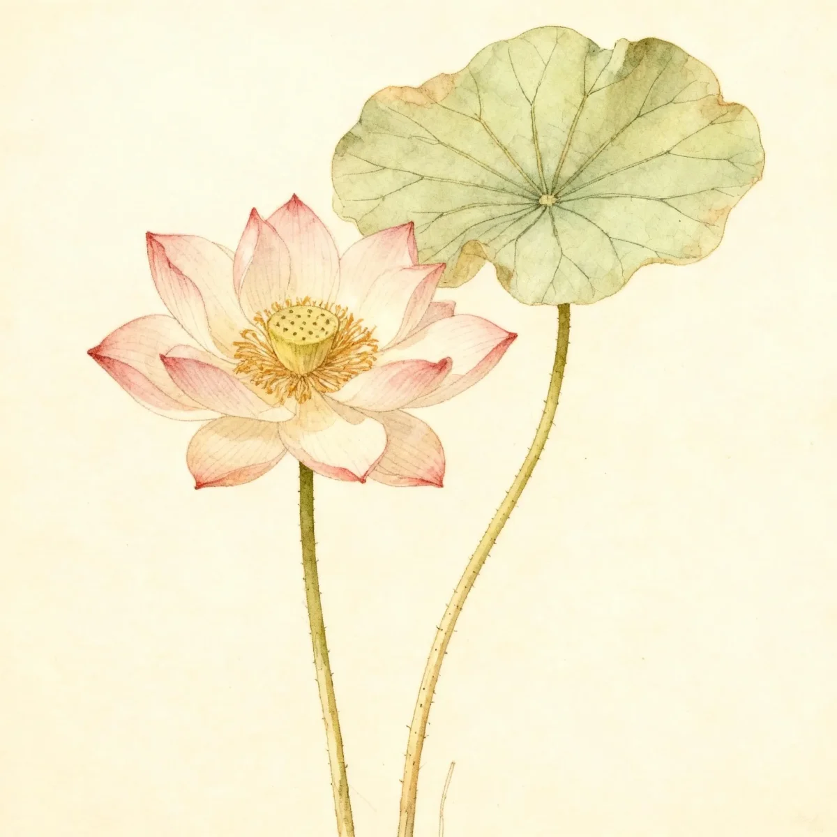 Sacred lotus (Nelumbo 'Momo Botan')