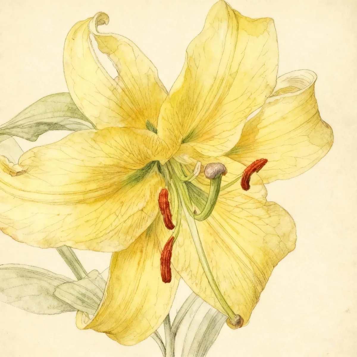 Orienpet lily (Lilium 'American Way')