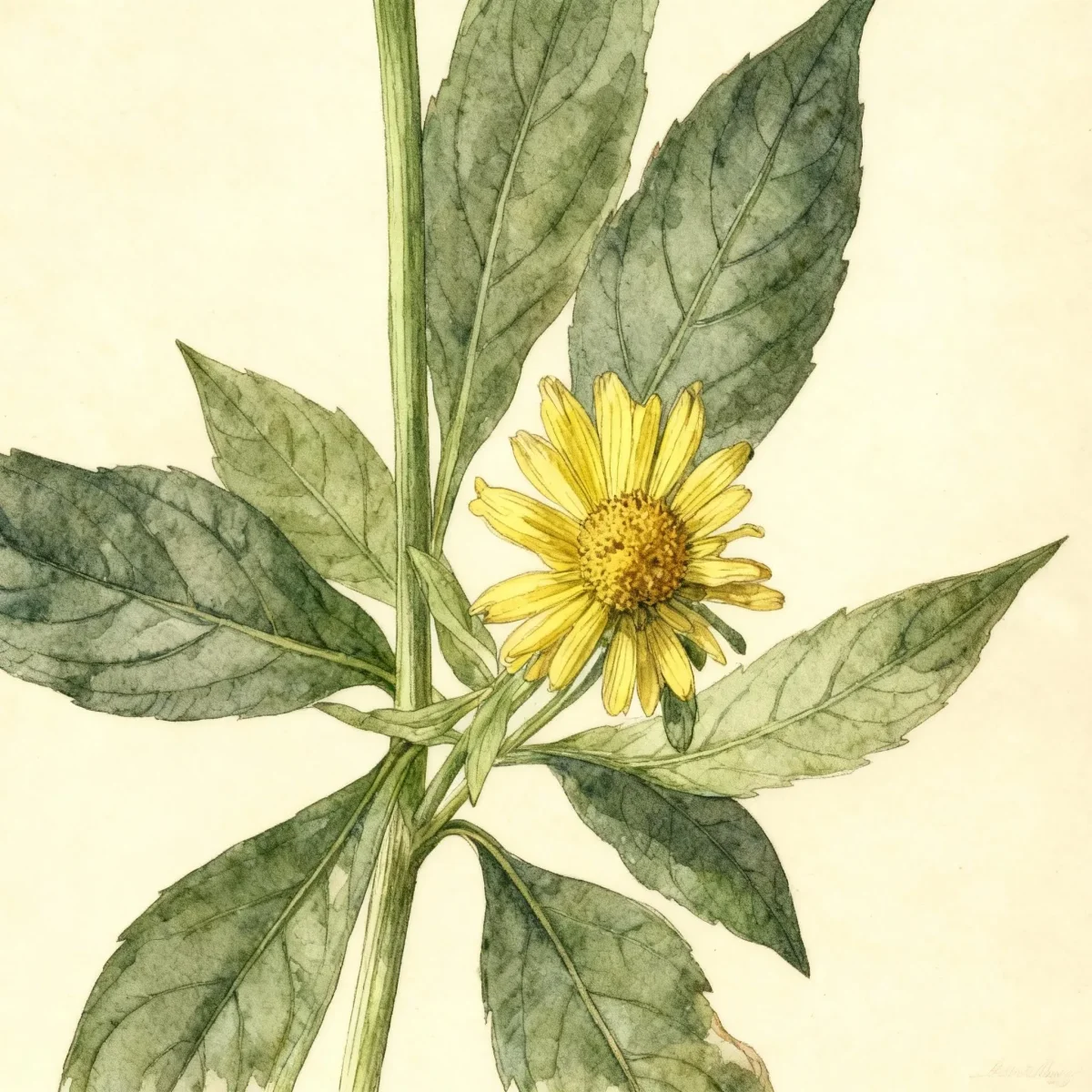 Wingstem (Verbesina alternifolia 'Goldstrahl')