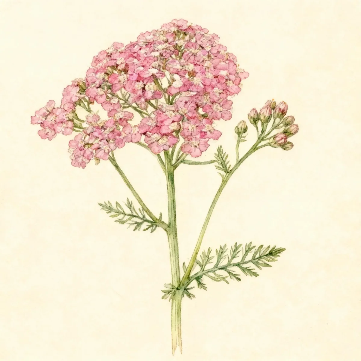 Yarrow (Achillea millefolium 'Montrose Rose')