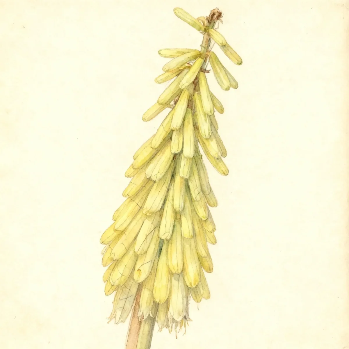 Red-hot poker (Kniphofia 'Border Ballet')