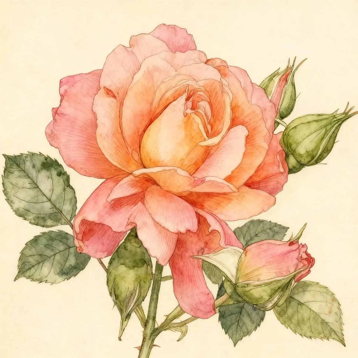 Floribunda rose