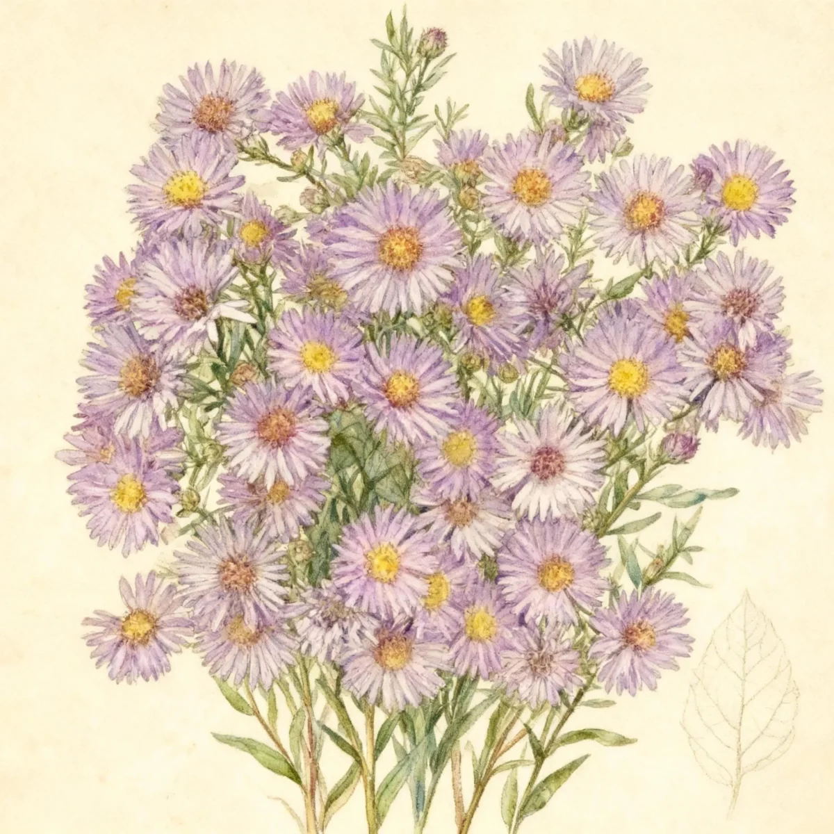 Aster (Aster 'Wood's Purple')