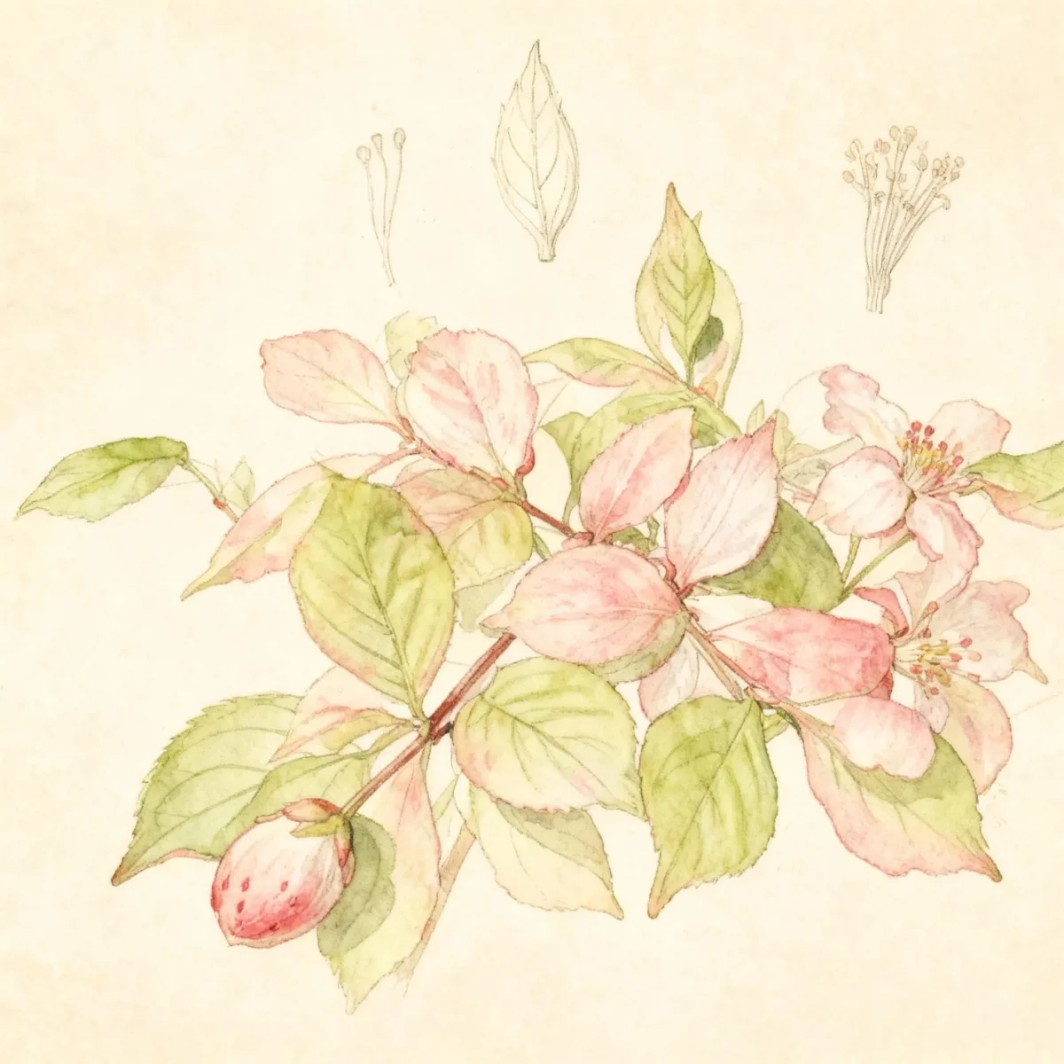 Deutzia (Deutzia × hybrida 'Strawberry Fields')
