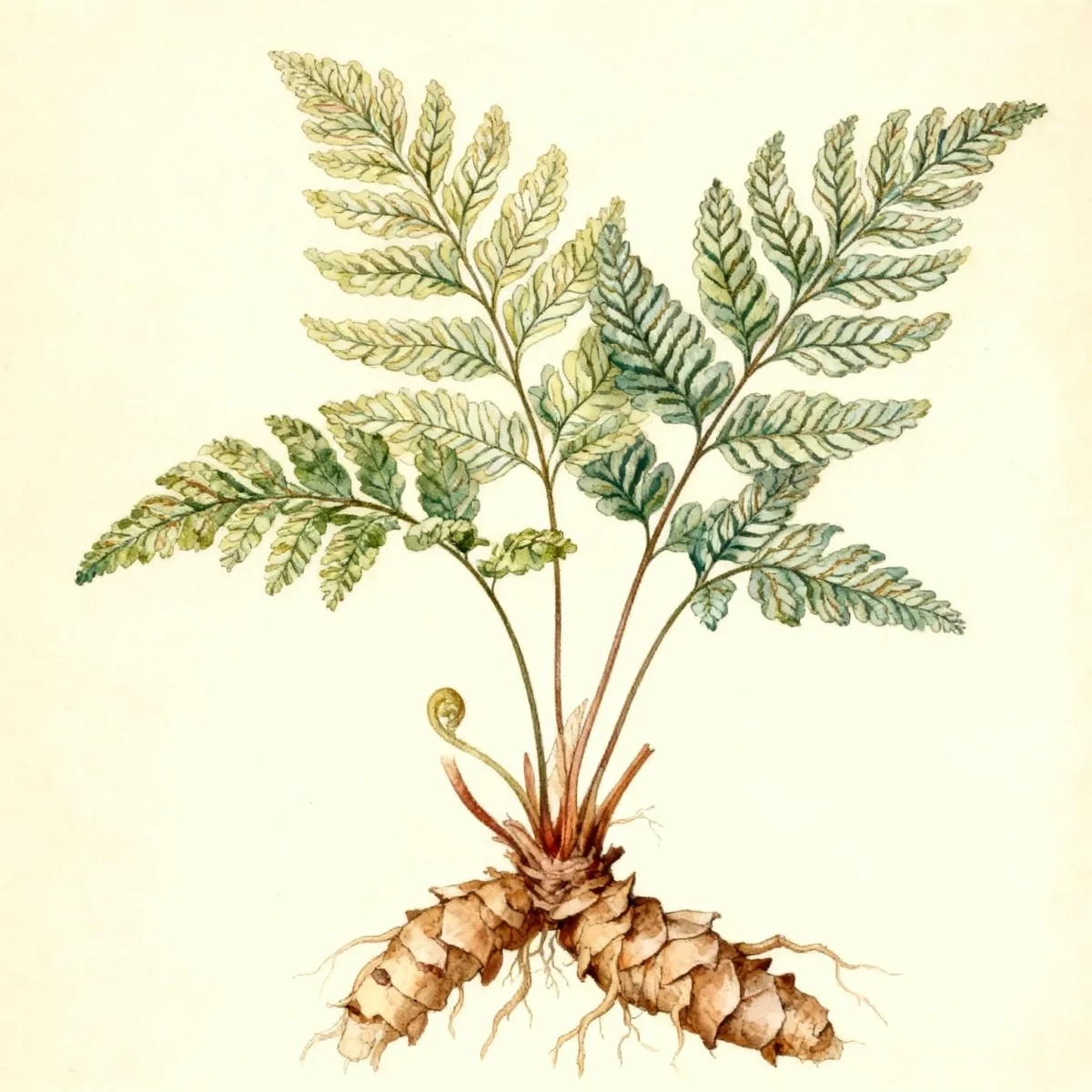 Rabbit's foot fern (Davallia fejeensis 'Dwarf Ripple')