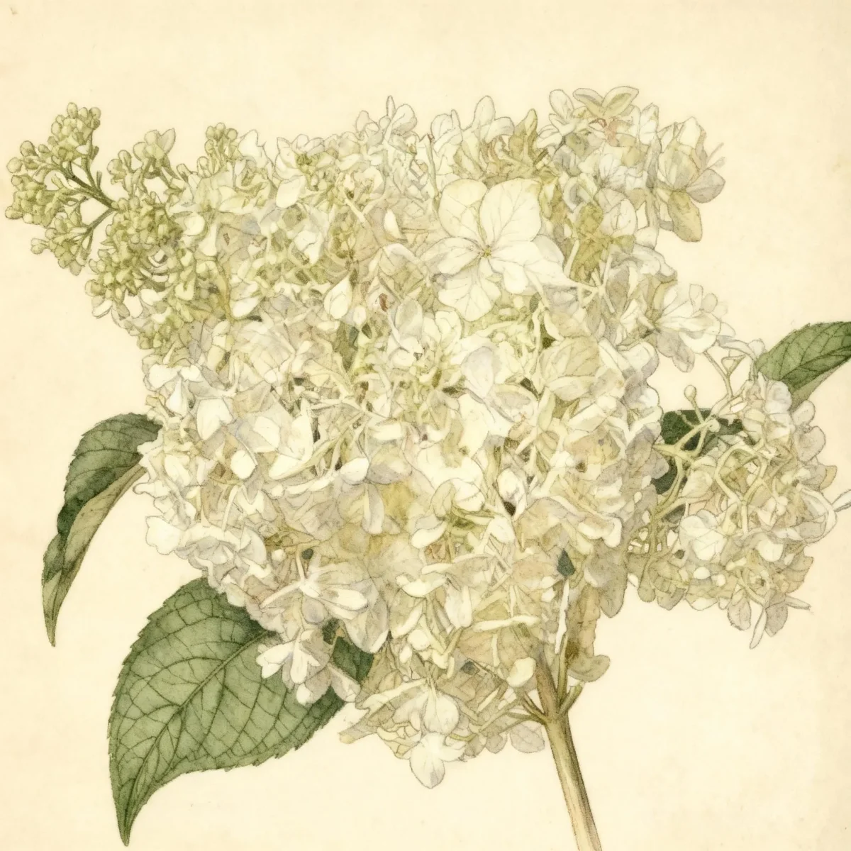 Panicle hydrangea (Hydrangea paniculata 'Little Lamb')