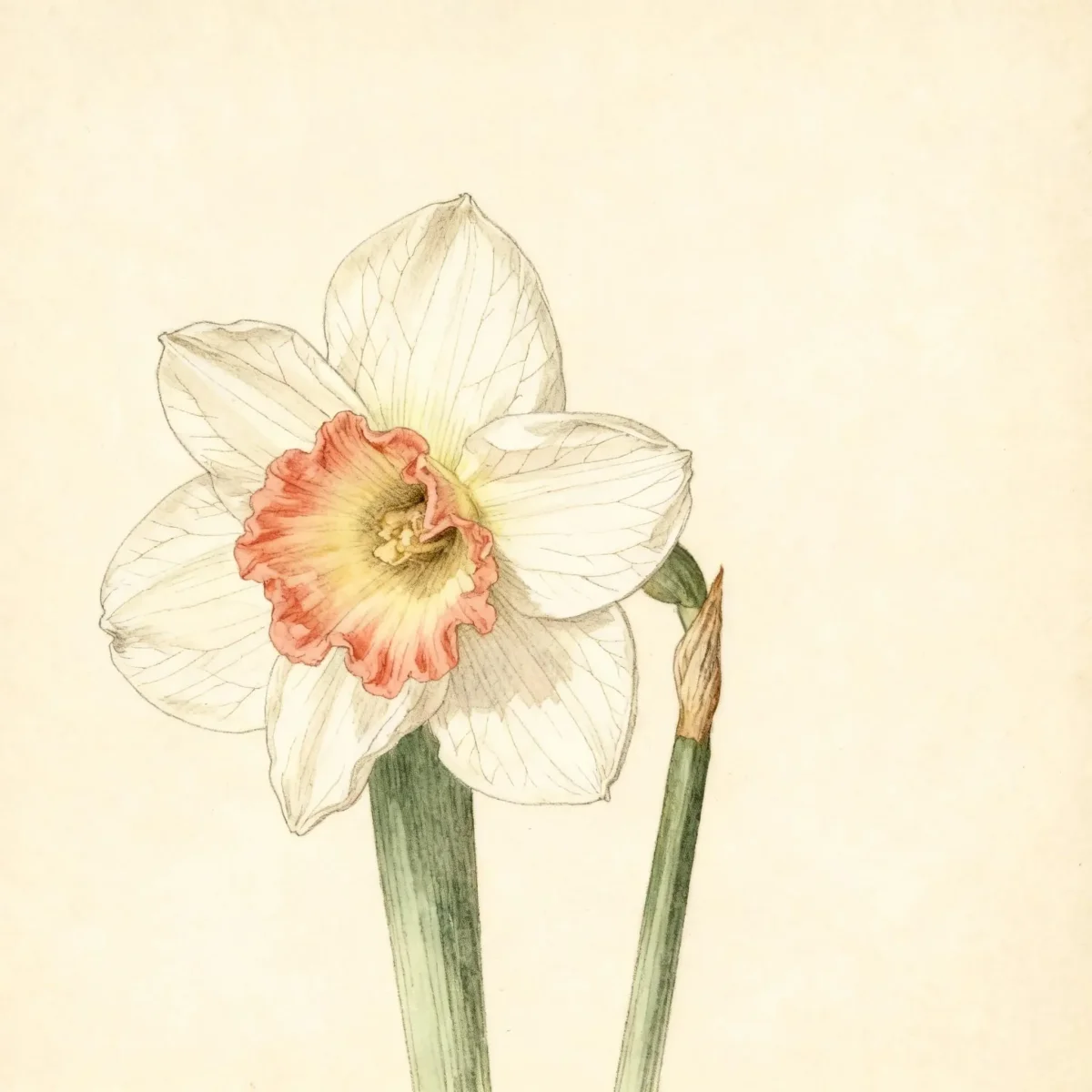 Large-cupped daffodil